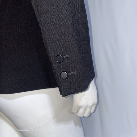 emanuel ungaro Black Colored Jacket Vestimenta Spa Size 4 - Picture 5 of 9